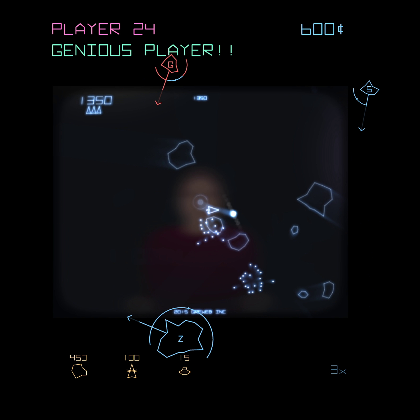 Behind Asteroids